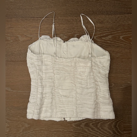 Zara White Floral Camisole Top - Picture 2 of 3